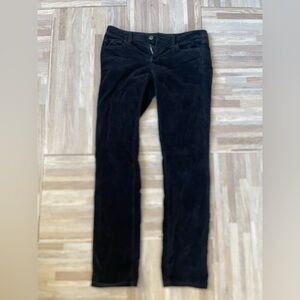 Anne Taylor LOFT black velour dress pants 30 waist